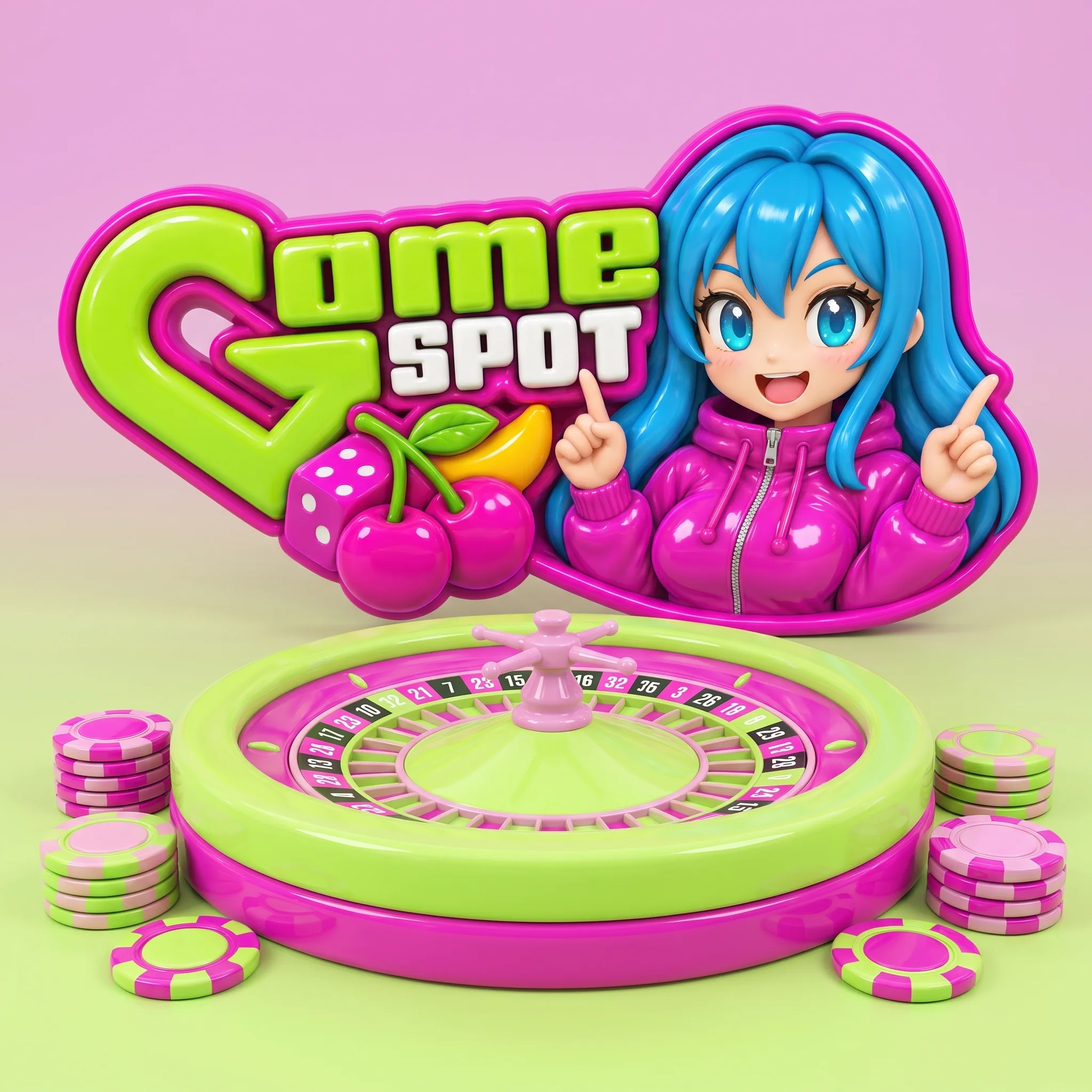 GameSpot Casino live roulette illustration