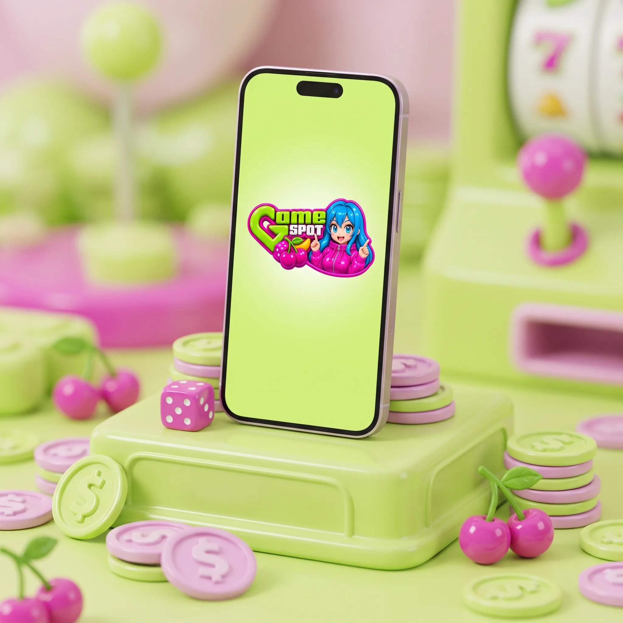 GameSpot Casino mobile browser illustration